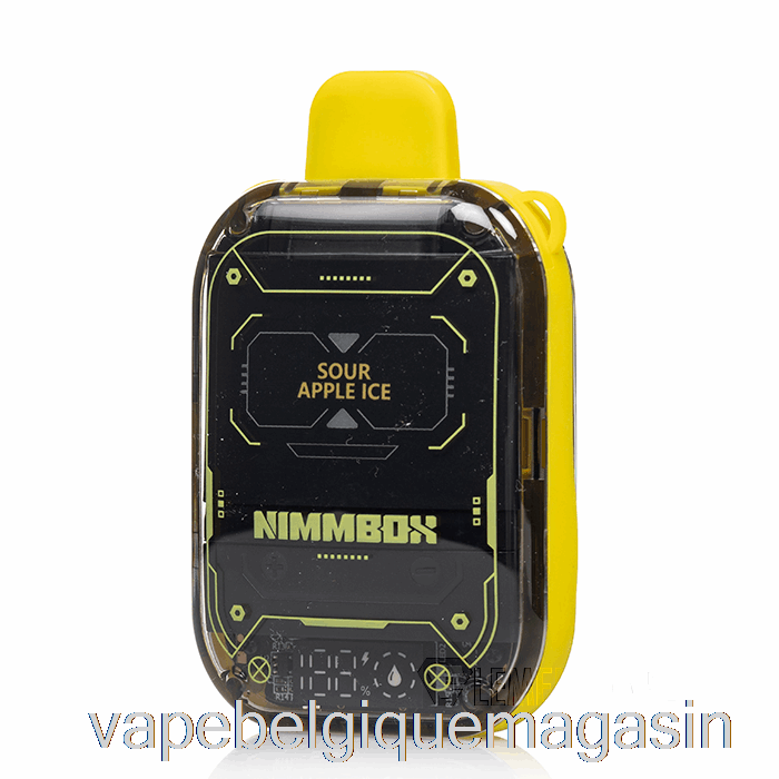 Vape Jetable Vapengin Nimmbox 10000 Glace Pomme Aigre Jetable